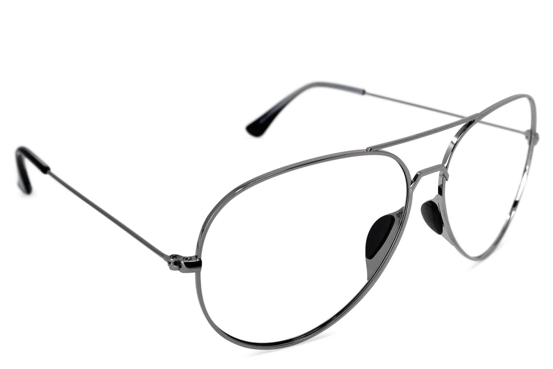 Tangle Free Aviator Small Rx - Gunmetal