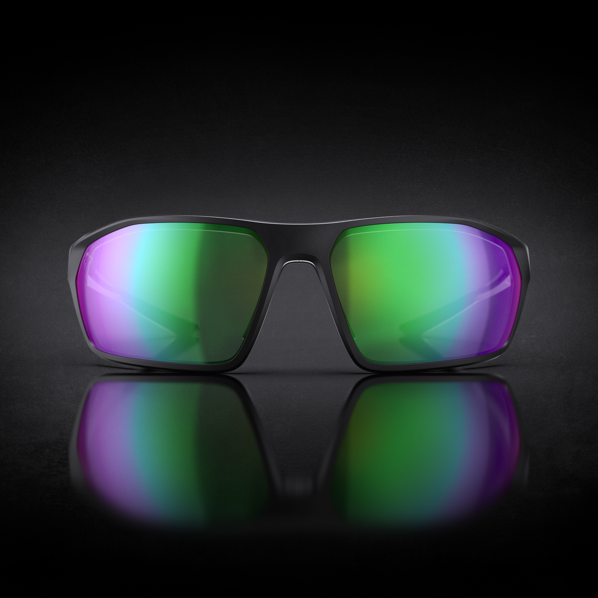 Green Wolf Ace - Black Green