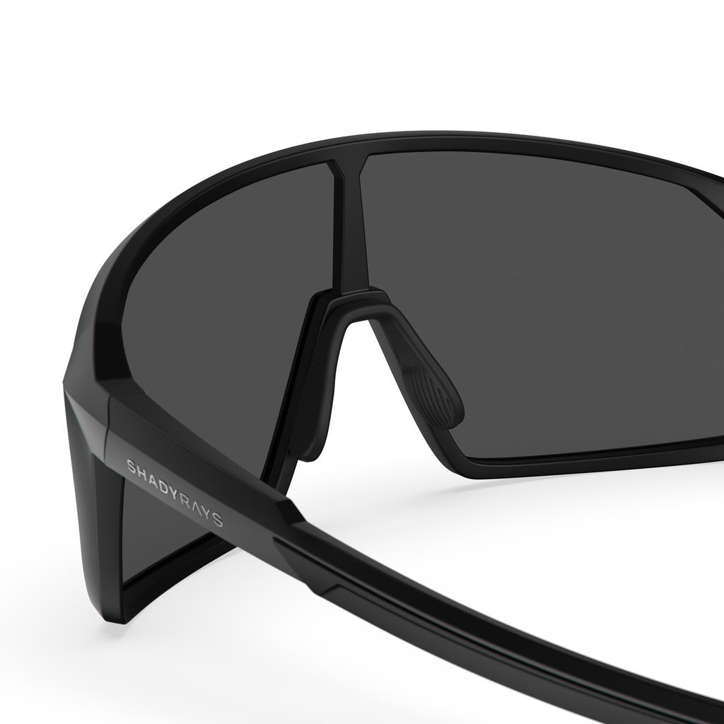 Rival Matte Black - Glacier Polarized