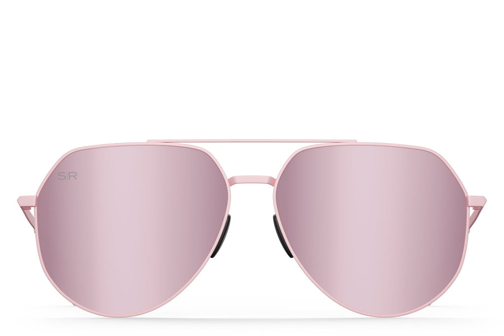 Tangle Free Aviator Hex - Rose Polarized