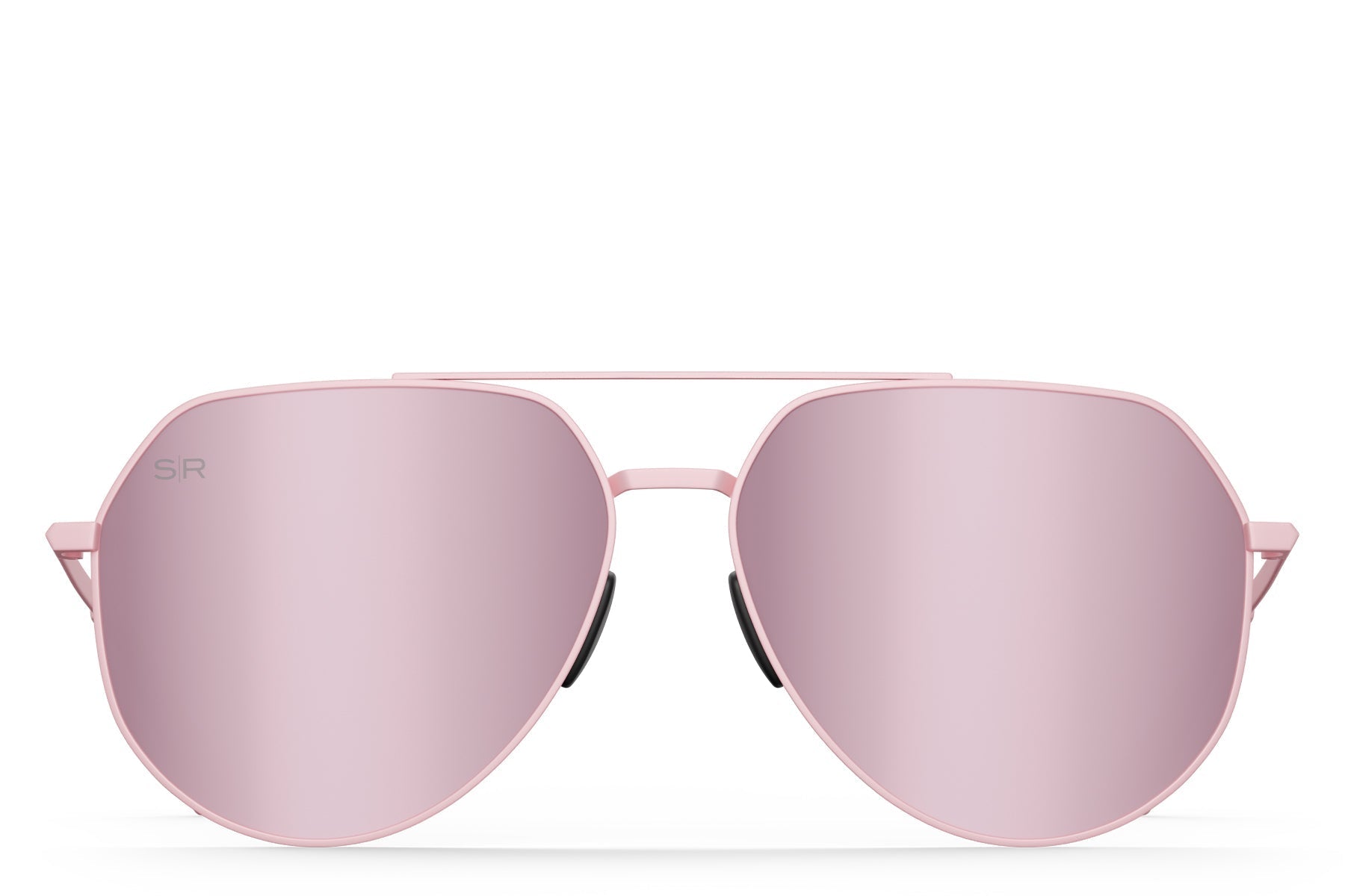 Tangle Free Aviator Hex - Rose Polarized