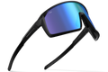 Rival Matte Black - Glacier Polarized